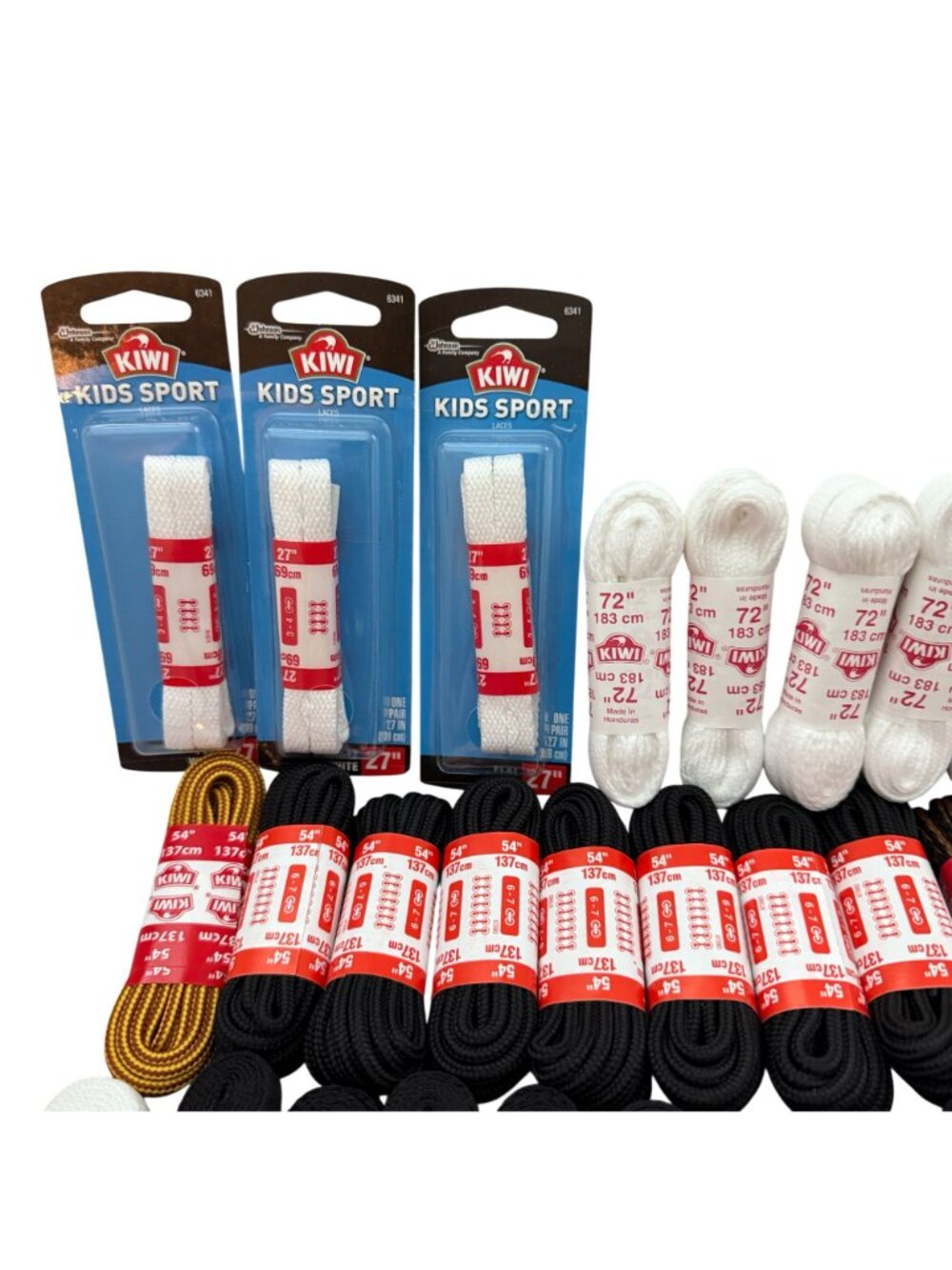 NWT Lot 98 Pairs Kiwi Vans Unbranded Various Colors Standard Outdoor ShoeLaces - Picture 2 of 10